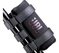 CERFFOOL - Soporte de altavoz Bluetooth portátil para carrito de golf, bicicleta, correa de velcro de fijación ajustable para altavoz inalámbrico Bluetooth al aire libre, soporte para botella, soporte