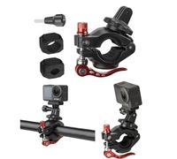 CERFFOOL Soporte de bicicleta para DJI Osmo Action 5 Pro 4 3 Insta360 GO 3 GoPro Hero Black 13 12 11 10 9 accesorios para cámara de acción