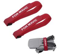 CERFFOOL - Soporte de hélice para DJI Air 3S/3 Mavic 3 Pro/Mini 4K/4/3 Pro de fijación de banda universal estabilizador de correa de protección para drones accesorio (rojo)