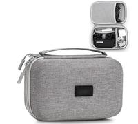 CERFFOOL Srorage - Funda para cable USB y adaptador de auriculares para MacBook Air/Pro, Huawei, Dell Lenovo, etc., color gris