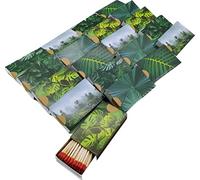 Cerillas para barbacoa, chimenea y velas, Camino 10 cm, varios motivos, KM Match, Tropical, 20 Stk