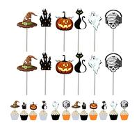 Cerioll Cupcake Topper Decoración, Decoración Cupcake, Decoración Tartas, Cupcake Topper Tarta, Decoración Para Tartas, Decoración Para Cupcakes, Para Pasteles Espeluznantes Para Fiestas Cosplay