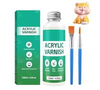 Cerioll Esmalte De Arcilla Secado Al Aire, Barniz Arcilla Secado Al Aire, Esmalte Ceramica, Se Puede Utilizar para Evitar Grietas, Arañazos Y Desgaste, También Puede Tener Un Efecto, 120ml