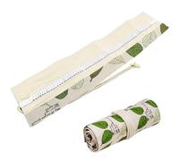 Cerioll Estuche para Lápices De Lona, Bolsa De Lápiz De Lienzo, 72 Agujeros Soporte De Rollo De Lápiz De Color Estuche, Bolsa De Almacenamiento para Artista, Escuela, Oficina Escuela, Oficina