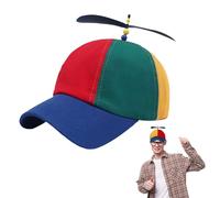 Cerioll Gorro De Hélice, Sombrero De Hélice, Sombrero De Hélice De Béisbol, Gorra De Béisbol Con Hélice, Gorra De Helicóptero Ajustable, Gorra De Hélice De Colores, Gorra Helicóptero, Gorra De Hélice