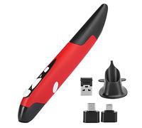 Cerlingwee 2.4G Universal Wireless Handwriting Mouse Pen USB Wireless Computer Stylus dpi Ajustable Lápiz óptico Portátil para PC para 8/7/Vista/XP/2000/Android/Linux/OS (PR-03)