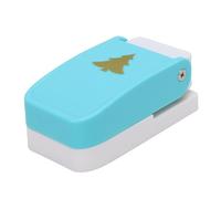 Cerlingwee Herramienta de Diario con Perforadora de Pestañas con Corte Limpio para Materiales Organizados, para Planificador, Decoración, Proyectos Artesanales, Profesores, Estudiantes, Patrón de Pino