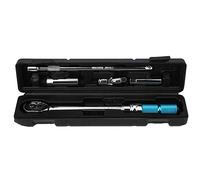 Cerlyiont Juego de reparación llave de torsión ajustable herramienta manual de llave inglesa para taller de mantenimiento de bicicletas