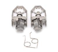 Cerlyiont Pedal de clavijas del pie de la motocicleta 304 Reemplazo de acero inoxidable Fuente giratoria de para R1200GS Adventure Riders