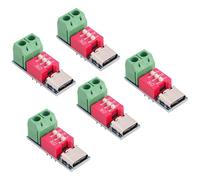 Cermant 5 módulos de placa de disparo PD USB-C PD/QC Decoy de carga rápida USB tipo C a 5V/9V/12V/15V/20V convertidor de impulso de suministro de energía