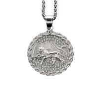 Cernomal Collar Con Colgante De Mapa Nacional Iraní - Gargantilla Con Dije De Patrón De León Patriótico, Estoy De Pie Con Iraní Para Mujeres Y Hombres, Accesorios De Joyería, Blanco