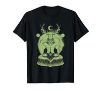 Cernunnos Ciervo Celta Dios Irlandés Celta Mitología Wicca Pagano Camiseta gráfica económica, Hombre, Negro, L