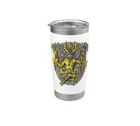 Cernunnos Ciervo Cuernos Dios Celta Vaso térmico de acero inoxidable de doble pared