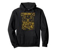 Cernunnos Cornudos Dios Bosque Animales Pagano Naturaleza Deidad Sudadera con Capucha