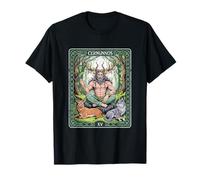 Cernunnos Dios del Bosque Celta Tarot Deidad pagana con cuernos Camiseta