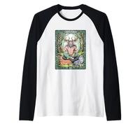 Cernunnos Dios del Bosque Celta Tarot Deidad pagana con cuernos Camiseta Manga Raglan
