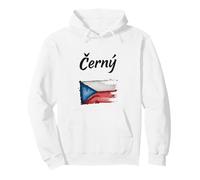Cerny Bandera Checa Nombre De Los Checos Sudadera con Capucha