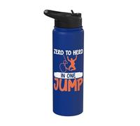 Cero a héroe en uno Salto Bungee Salto Stainless Steel Insulated Water Bottle