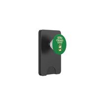 Cero croaks dados - Estado de ánimo de rana gruñón PopSockets PopWallet para MagSafe