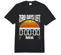 Cero días restantes Jubilado Cuenta Regresiva Retiro Comfort Colors Adult Heavyweight T-Shirt