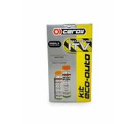 CEROIL Kit Economizer Auto - Tratamiento Pre - Itv - Platinum 100ml Aditivo Antifricción Cerámico para Motor y Transmisión + Inyesol Limpia Inyectores Gasolina y Diésel 200ml 4en1
