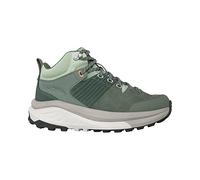 Cerra Hike Mid GTX W - Plantilla extraíble, color verde/gris claro, 38, Green Light Grey, 38 EU Weit
