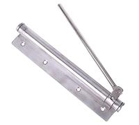 Cerrador automático de puerta, Cierrapuertas de acero inoxidable con fuerza resorte ajustable y cierre automático for puertas metálicas madera