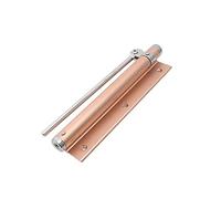 Cerrador automático de puerta inoxidable, Cierrapuertas automático, silencioso, con capacidad de carga, 35 kg, multicolor(Pink)