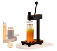 Cerradora De Latas De AleacióN De Aluminio MáQuina Selladora, Altura Ajustable Para Latas De 55 Mm De DiáMetro, Uso DoméStico Y Comercial Para Cerveza, Jugo, Café Y Latas De Bebidas