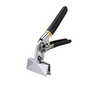 Cerradora manual de chapa de metal, herramienta ergonómica para doblar bordes con doble, para canal de cableado y placa delgada, alicates para doblar bordes