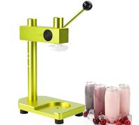 Cerradora Manual de Latas, Herramienta para Sellar Frascos, Selladora de Vasos con Altura Ajustable 61-170 mm, Diámetro 51 mm, Base Fija para 250-700 ml