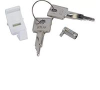 Hager golf - Cerradura con 2 llave para caja golf serie vf/vison