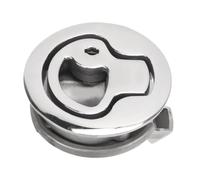Cerradura a presión de acero inoxidable 316 para puerta de escotilla marina, estilo redondo, 2 pulgadas