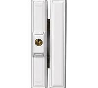 ABUS Seguro adicional para ventanas FTS88 - Cerradura para ventana con dos pasadores de acero - Cierre Distinto - Nivel de Seguridad ABUS 9-01753 - Blanco