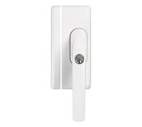 Cerradura adicional para ventanas FO 400 (Medida de mandril: 30 mm - 37 mm, Profundidad de ranura: 0 mm - 29 mm, Apertura universal, Blanco)