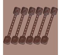 Cerradura ajustable para el cuidado del bebé, bloqueo de seguridad para niños, autoadhesivo, antipellizque, bloqueo de seguridad para nevera, gabinete, cajón y lavavajillas