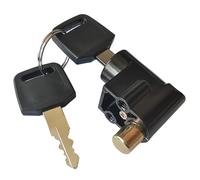 Cerradura antirrobo de batería para RV, caja de seguridad de Metal con llave de encendido, portátil para bicicleta eléctrica, Scooter y motocicleta
