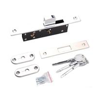 Cerradura antirrobo para puertas correderas, llaves cruzadas para acceso seguro, uso para ventanas y muebles (HY-302A)