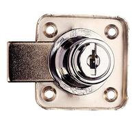 CERRADURA ARMARIO AGA LLAVES IGUALES C3620COMA03 CROMADA 362/25 C3620COMA03
