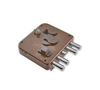 Cerradura Atra dierre ad sobreponer con pestillo con triple llave a doble Mapa ser31212 derecha con varillas