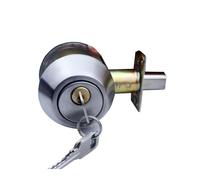 Cerradura auxiliar de bloqueo for puertas interiores, cerradura invisible for puertas domésticas, cerradura de canal oculta de un solo cabezal, cerradura de piso for puertas de vidrio enmarcadas