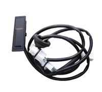 Cerradura baúl Compatible con Nissan Para Juke 2011-2015 25380-1KA0B Cerradura tapa maletero trasero coche Manija apertura maletero Interruptor maletero Botón apertura portón trasero