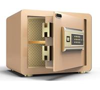 Cerradura biométrica de pared con teclado digital con anulación de emergencia, almacenamiento seguro para objetos de valor, seguridad local Gold1 para el hogar y la oficina