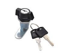 Cerradura Buzon, Cerradura Buzon Universal 2PCS Cajón de la puerta del cajón Lock T Mueble manija plástico Cerraduras muebles seguridad con llaves hardware(SK1-0815-2 SMALL)