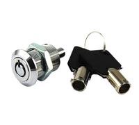 Cerradura Buzon El gabinete tubular de la llave 19m m cerradura del empuje aleación cinc cierra el Pin for caja luz consola juegos