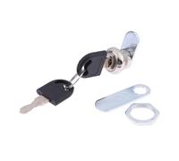 Cerradura Buzon Universal 2 juegos de Hardware cilindro aleación Metal con llaves cerradura seguridad muebles gabinete almacenamiento Cerradura for puerta escritorio(Color6)