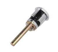 Cerradura central para muebles con barra de bloqueo de puerta de metal, cerradura triple para gabinete (corta)