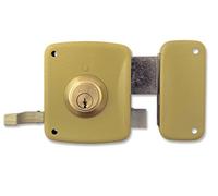 Cerradura - cerradura esmaltada con código de seguridad, diseño moderno, fácil instalación y alta durabilidad, ideal para puertas interiores.