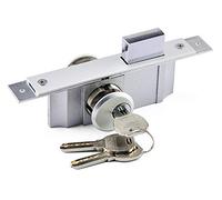 Cerradura,Cerraduras de embutir para puertas Cerradura Seguridad para Puerta de marco puerta cerraduraDeadlatch Kit oculta de acero endurecido pin de la placa frontal, 3 llaves