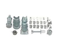 Cerradura Cierre centralizado Cilindro Barril Cerradura Puerta Conductor Izquierdo 1Z0837167C 6Y0898167E para Skoda para Octavia 2005 2006 2007 2008 Cerradura Actuador(Repair Set)